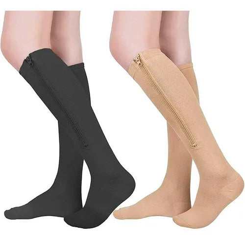 Medias de Compresión  Unisex Punta Cerrada