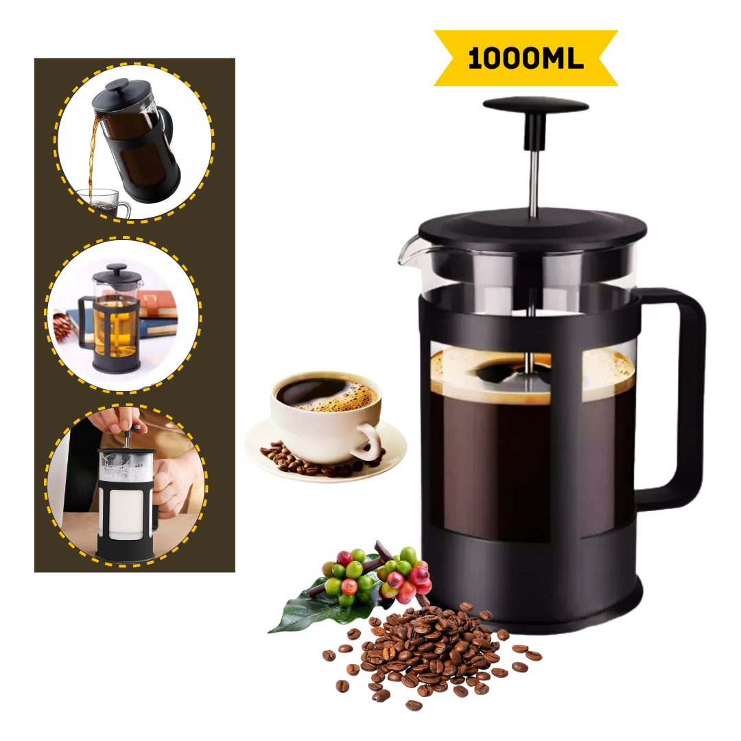 CAFETERA PRENSA FRANCESA  DE 1000 ml