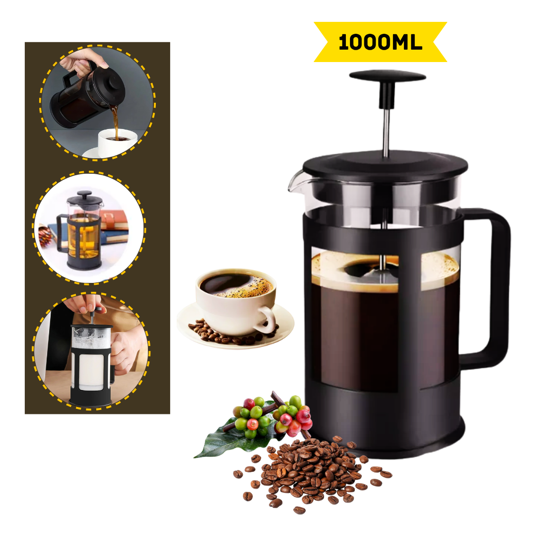 CAFETERA PRENSA FRANCESA  DE 1000 ml