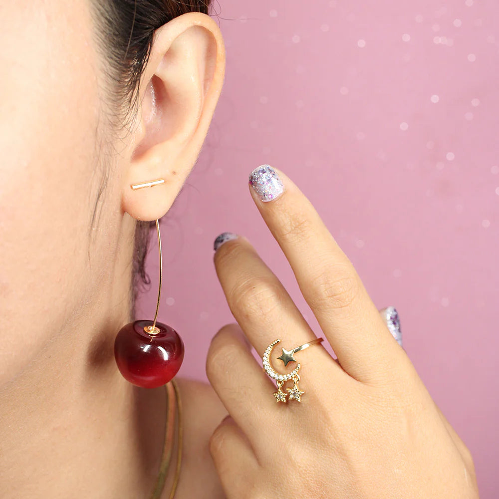 Aretes de Cereza Obscuros ✨|ULTIMAS UNIDADES!|✨