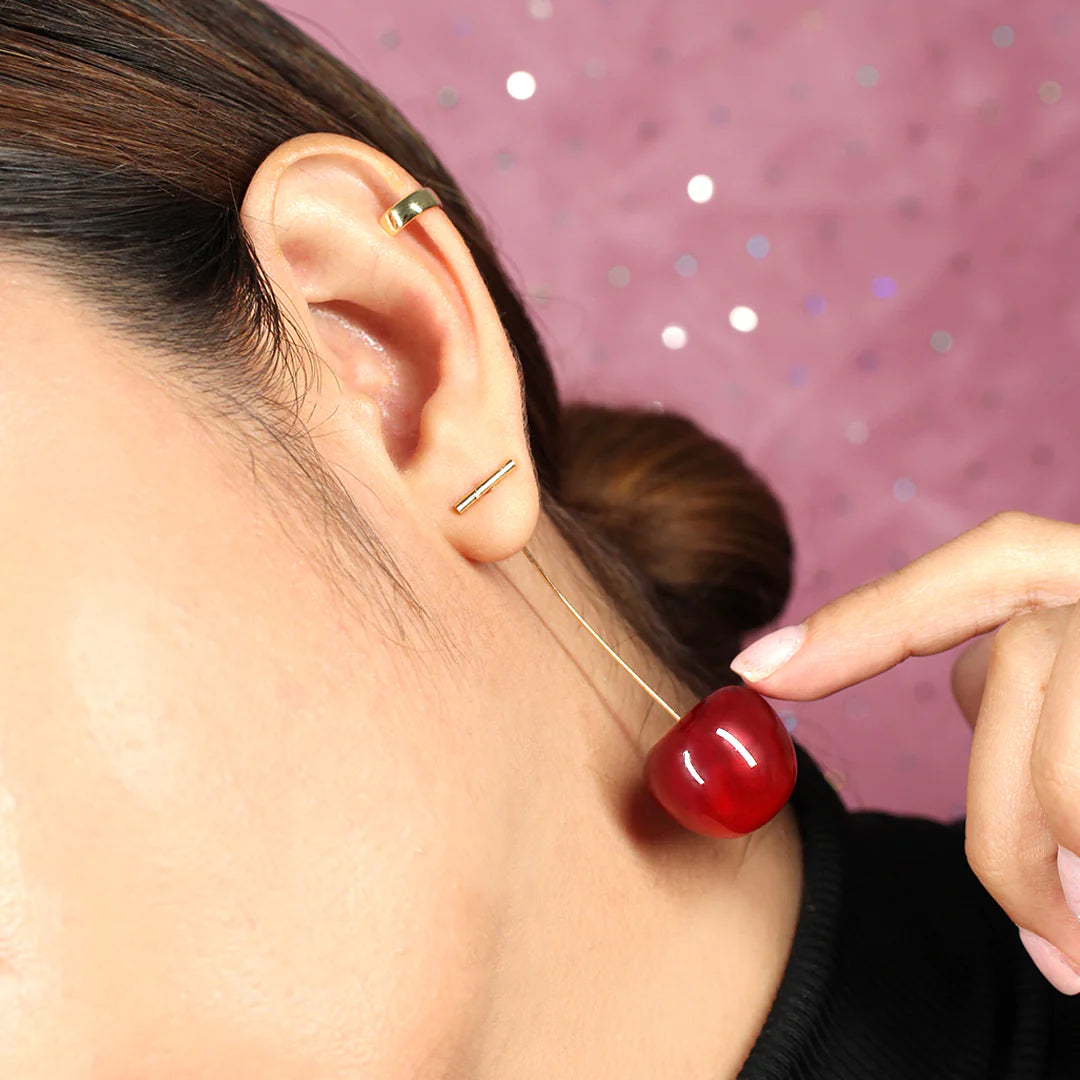 Aretes de Cereza Obscuros ✨|ULTIMAS UNIDADES!|✨