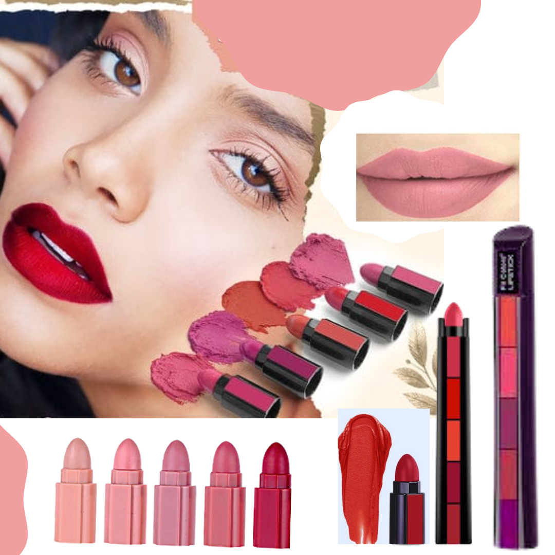 Labial “5 en  1" COMPACT LIPSTICK-ENVIO GRATIS